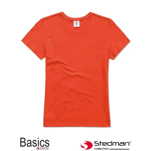 T-shirt damski brilliant orange